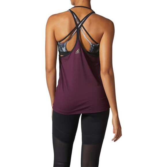 adidas Tops - Adidas Performer Strappy Tank Top Sz Med NWT